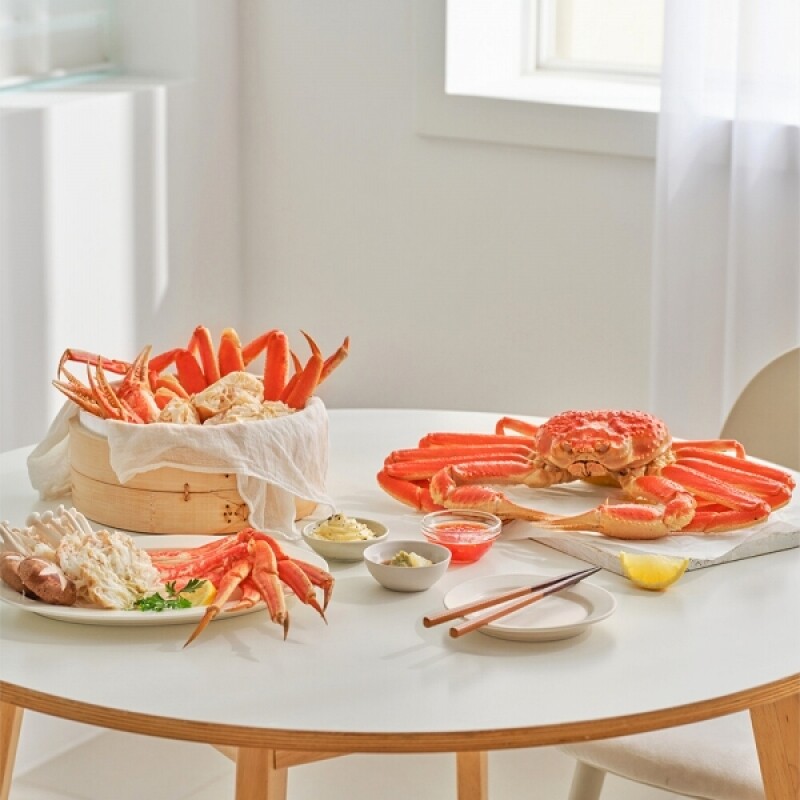 크랩이츠, 러시아대게, 자숙대게, 스노우크랩, 킹크랩, 섹션대게, 대게선어, 라이브대게, 활대게, 대게, 박달대게